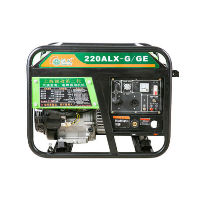 品質  RISE G Generator Set And 2.5kW 220A Electric Start High Quality Welding Gasoline Non Welding Generator 25L / 10 Hours 工場